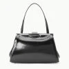LENNON SHOULDER BAG | BLACK POLISHED -fashion STAUD LENNON SHOULDERBAG BLACK FALL 23 ECOM 1