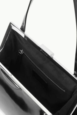 LENNON SHOULDER BAG | BLACK POLISHED -fashion STAUD LENNON SHOULDERBAG BLACK FALL 23 ECOM 3