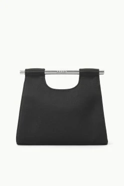 MAR MINI BAG | BLACK SATIN -fashion STAUD MARMINI BAG BLACK FALL 23 ECOM 2