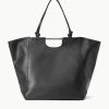 MAR TOTE | BLACK -fashion STAUD MAR TOTE BLACK FALL 23 ECOM 1 R copy greybg web