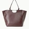 MAR TOTE | RAISIN -fashion STAUD MAR TOTE RAISIN FALL 23 ECOM 1 R