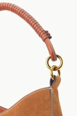 MEL BAG | TAN SUEDE -fashion STAUD MEL BAG TAN FALL 23 ECOM 4