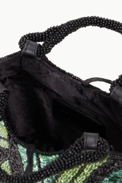 ZOE BEADED BAG | GREEN PALM -fashion STAUD MINIBEADEDCOTE BAG GREENPALM SUPF 23 ECOM 4