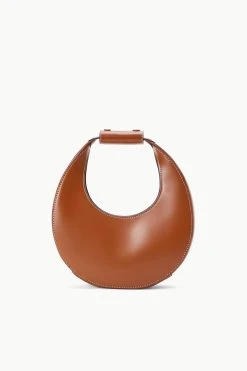 MINI MOON BAG | TAN -fashion STAUD MINIMOON BAG TAN HOLIDAY 22 ECOM 2