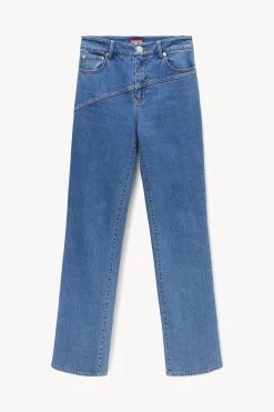 NOLAN PANT | MEDIUM WASH -fashion STAUD NOLAN PANT MEDIUM WASH HOLIDAY 22 ECOM 1