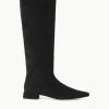 OLGA BOOT | BLACK SUEDE -fashion STAUD OLGA BOOT BLACK FALL 23 ECOM 1