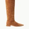 OLGA BOOT | TAN SUEDE -fashion STAUD OLGA BOOT TAN FALL 23 ECOM 1