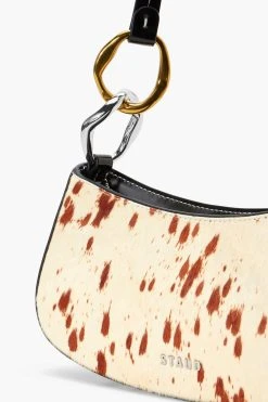 OLLIE BAG | CREAM HAIRCALF -fashion STAUD OLLIE BAG CRHC HOLIDAY 22 ECOM 4