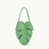 PALM BAG | LEAF -fashion STAUD PALM BAG GREEN SUPF 23 ECOM 1
