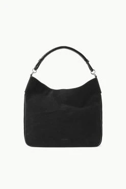 PERRY BAG | BLACK SUEDE -fashion STAUD PARRYHOBO BAG BLACK FALL 23 ECOM 2