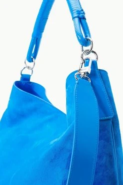 PERRY BAG | DIRECTOR BLUE SUEDE -fashion STAUD PARRYHOBO BAG DIRECTORBLUE FALL 23 ECOM 4