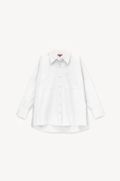 PAYTON TOP | WHITE -fashion STAUD PAYTON TOP WHITE SPRING 23 ECOM 1