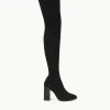 PAZ OVER THE KNEE BOOT | BLACK