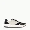 STAUD + KEDS THE COURT SNEAKER | BLACK CREAM