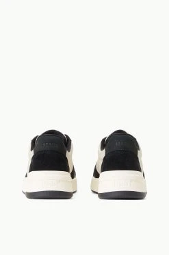 STAUD + KEDS THE COURT SNEAKER | BLACK CREAM -fashion STAUD PICKLEBALL SNEAKER BLACK SUPF 23 ECOM 7 web
