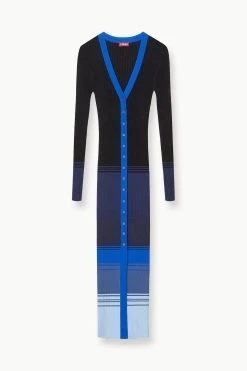 SHOKO SWEATER | MIDNIGHT GLACIER -fashion STAUD SHOKOSWEATER KNITDRESS MIDNIGHTGLACIER FALL 23 ECOM 1