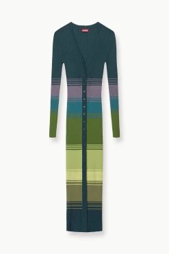 SHOKO SWEATER | PINE FOREST -fashion STAUD SHOKOSWEATER KNITDRESS PINEFOREST FALL 23 ECOM 1