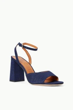 SOLANGE HEEL | NAVY -fashion STAUD SOLANGE HEEL NAVY SPRING 23 ECOM 2