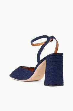 SOLANGE HEEL | NAVY -fashion STAUD SOLANGE HEEL NAVY SPRING 23 ECOM 3
