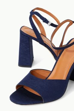 SOLANGE HEEL | NAVY -fashion STAUD SOLANGE HEEL NAVY SPRING 23 ECOM 4