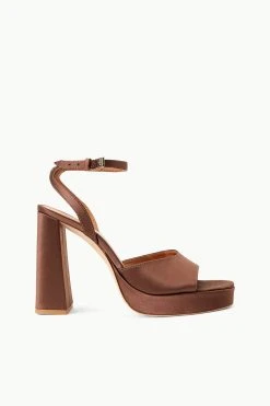 SOLANGE PLATFORM | CLOVE SATIN