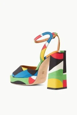 SOLANGE PLATFORM | MARBLE WAVE TAFFETA -fashion STAUD SOLANGE PLATFORM MARBLEWAVE SUPF 23 ECOM 3