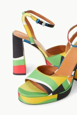 SOLANGE PLATFORM | MARBLE WAVE TAFFETA -fashion STAUD SOLANGE PLATFORM MARBLEWAVE SUPF 23 ECOM 4