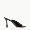 SYLVIA MULE | BLACK CROC EMBOSSED -fashion STAUD SYLVIA MULE BLACK SUPF 23 ECOM 1