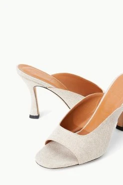 SYLVIA MULE | NATURAL LINEN -fashion STAUD SYLVIA MULE NATURAL SUPF 23 ECOM 4 1