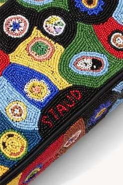 TOMMY BEADED BAG | BLACK MILLEFIORI -fashion STAUD TOMMY BEADED BAG MILLEFIOREBLACK FALL 22 ECOM 4