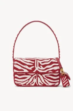 TOMMY BEADED BAG | SCARLET WHITE -fashion STAUD TOMMY TINY BEADED BAG SCWH HOLIDAY 22 ECOM 5 1d1d08d7 bdf5 4578 95dd 5d97933a7be3