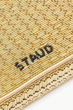 TOMMY BEADED BAG | GOLD -fashion STAUD TOMMYBEADED BAG GOLD FALL 23 ECOM 4