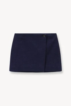 TOUR SKIRT | NAVY -fashion STAUD TOUR SKIRT NAVY SUPF 23 ECOM 1