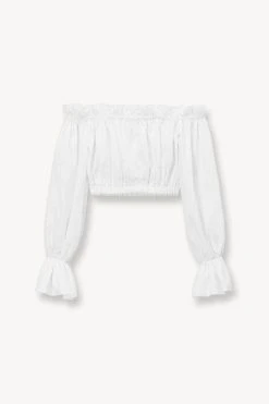 TRISTAN TOP | WHITE -fashion STAUD TRISTAN TOP WHITE SUPF 23 ECOM 1