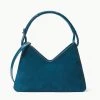 VALERIE SHOULDER BAG | INK BLUE SUEDE -fashion STAUD VALERIE SHOULDERBAG INKBLUESEUDE SUPF 23 ECOM 1 1