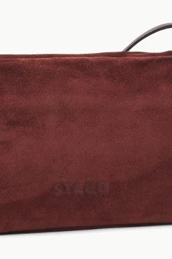 VIVI CROSSBODY BAG | MAHOGANY SUEDE -fashion STAUD VIVI CROSSBODYBAG MAHOGANY FALL 23 ECOM 4