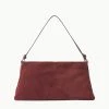 VIVI SHOULDER BAG | MAHOGANY SUEDE -fashion STAUD VIVI SHOULDERBAG MAHOGANY FALL 23 ECOM 1