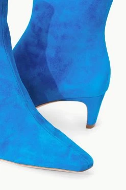WALLY ANKLE BOOT | DIRECTOR BLUE SUEDE -fashion STAUD WALLYANKLE BOOT DIRECTORBLUE FALL 23 ECOM 5