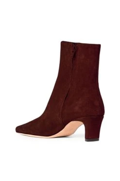 WALLY ANKLE BOOT | MAHOGANY SUEDE -fashion STAUD WALLY ANKLE BOOT MAHOGANY SUPF 23 ECOM 3 web 1