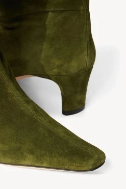 WALLY BOOT | OLIVE SUEDE -fashion STAUD WALLY BOOT OLIVE FALL 22 ECOM 5