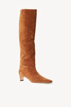 WALLY BOOT | TAN SUEDE -fashion STAUD WALLY BOOT TANSUEDE FALL 22 ECOM 2 aff062e5 c2af 42be b980 bf46b9a575c1