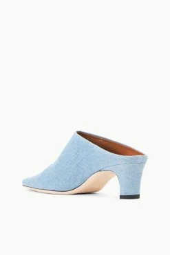WALLY MULE | DENIM BLUE 13 WALLY MULE | DENIM BLUE -fashion STAUD WALLY MULE DENIMBLUE FALL 23 ECOM 3