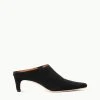 WALLY MULE | BLACK SUEDE
