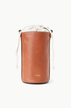 WATER BOTTLE BAG | TAN -fashion STAUD WATERBOTTLE BAG TAN SUPF 23 ECOM 2