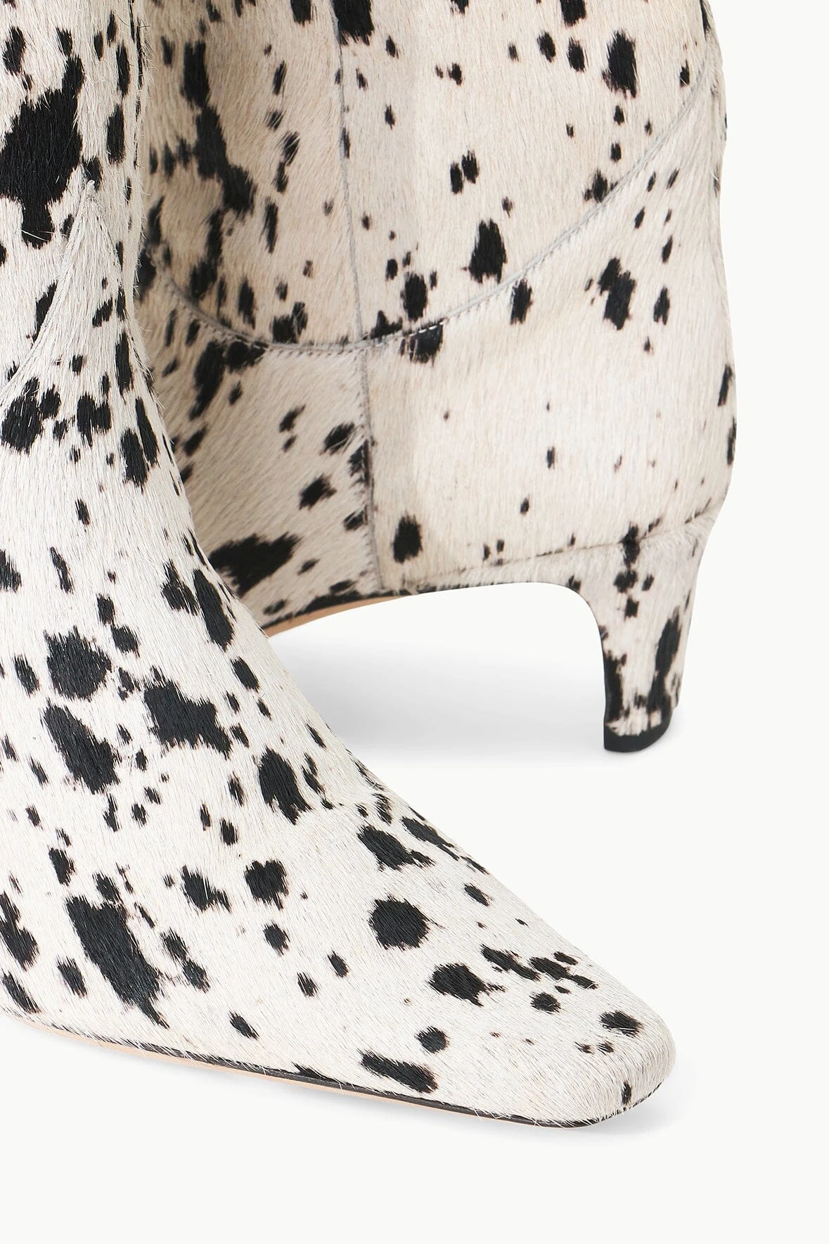 WESTERN WALLY BOOT | BLACK & WHITE HAIRCALF 9 WESTERN WALLY BOOT | BLACK & WHITE HAIRCALF - Image 7