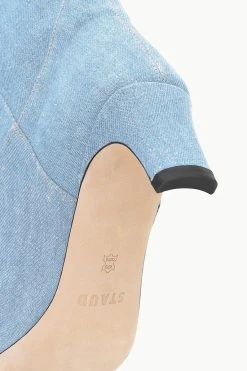 WESTERN WALLY BOOT | DENIM BLUE -fashion STAUD WESTERNWALLY BOOT DENIMBLUE FALL 23 ECOM 4