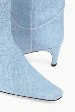 WESTERN WALLY BOOT | DENIM BLUE -fashion STAUD WESTERNWALLY BOOT DENIMBLUE FALL 23 ECOM 5