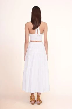 SMOCKED KAI TOP | WHITE -fashion Smocked Kai Top White Sea Skirt White 00691 web