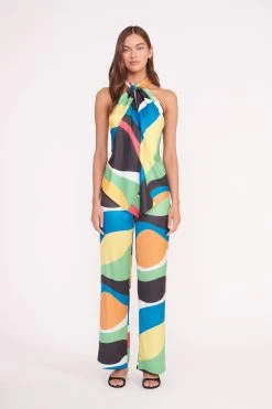 OSCAR PANT | MARBLE WAVE -fashion TROPEA TOP OSCAR PANT MARBLE WAVE 04762 2 web