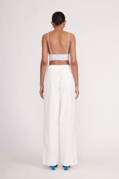 JULES BLOCK HEEL | INK ISLAND BLUE -fashion Tatum Top Blue Palm Luisa Pant Ivory 00356 web